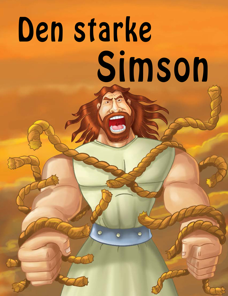 Den starke Simson – Bok